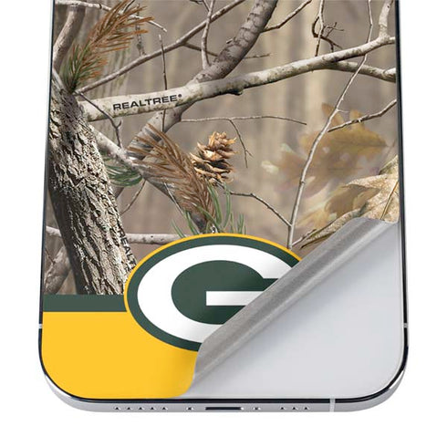 NFL Realtree Camo Green Bay Packers iPhone 12 Pro Max Skin